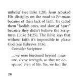 When a Believer Has Doubts - Booklet