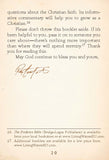 Why Christianity? - Booklet