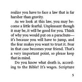 How to be Free From the Fear of Death - Booklet