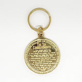 Ten Commandments Keychain