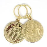 Ten Commandments Keychain