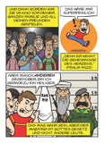 Comic - Sind Sie ein guter Mensch? (German Comic - Are You a Good Person?) - A7 "Mini" Leaflet x100