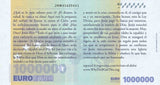 Spanish Euro Million (Billete de Millon Euro) 2019