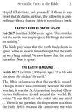 Scientific Facts in the Bible - Booklet