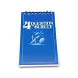 4 Question Survey Pad (Blue - Easter)