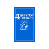 4 Question Survey Pad (Blue - Easter)