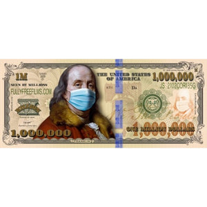 Masked Million Dollar Bill