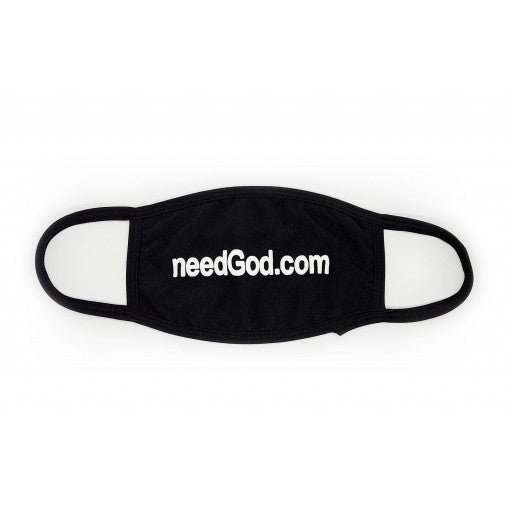 NeedGod.com Mask (Black)