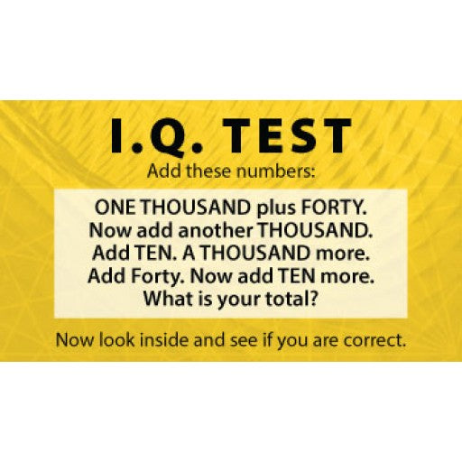 IQ TEST MATH