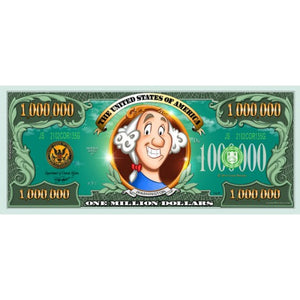 Kids Million Dollar Bill