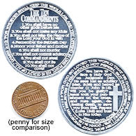 Ten Commandment Coins